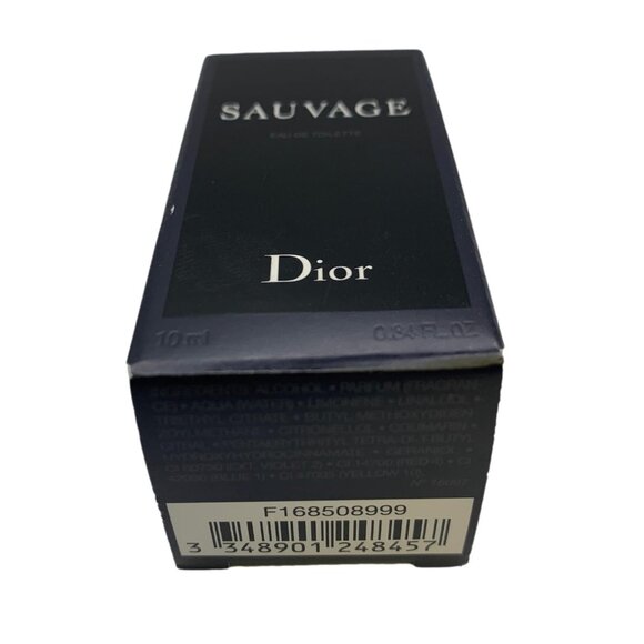 Dior SAUVAGE eau de Toilette .34  oz 10ml Cologne Travel Size - Picture 3 of 3